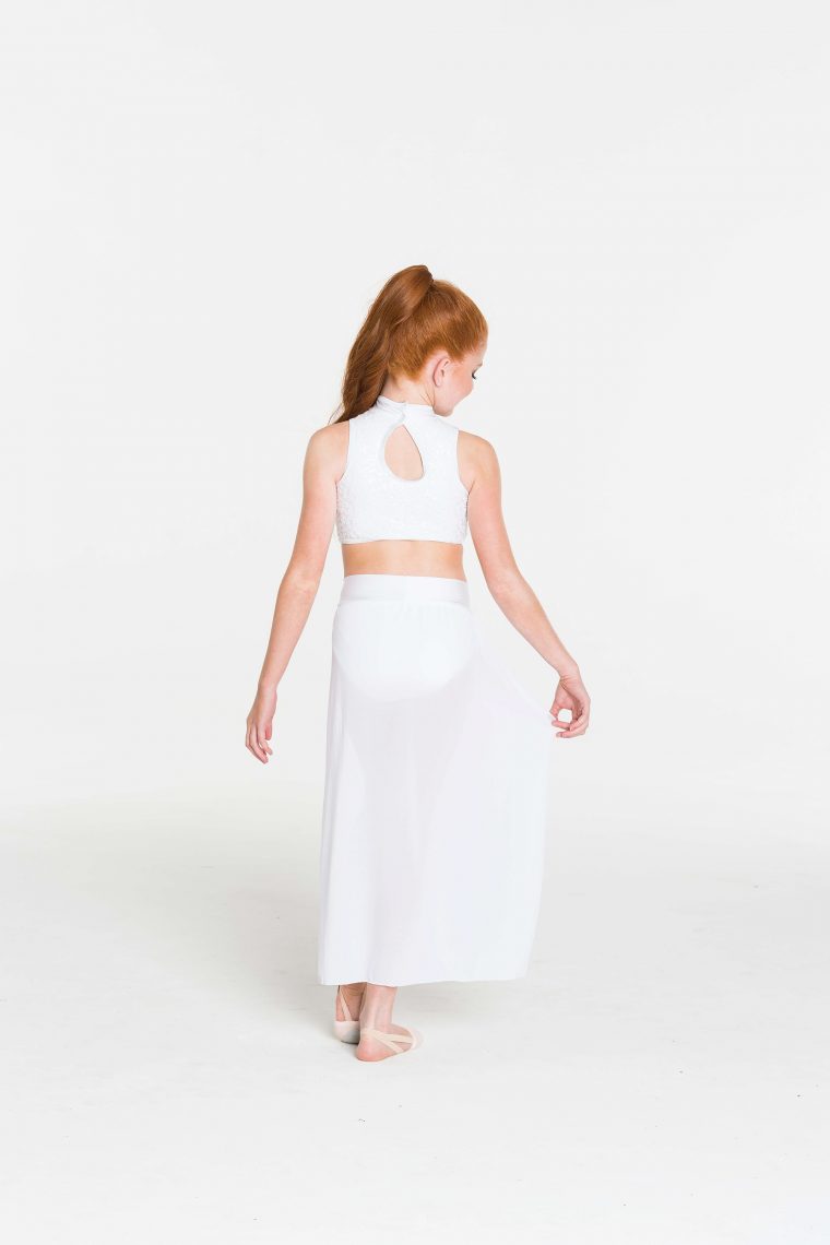 cabaret crop top white