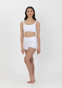 performance shorts white