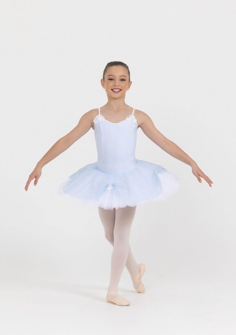 blossom tutu pale blue