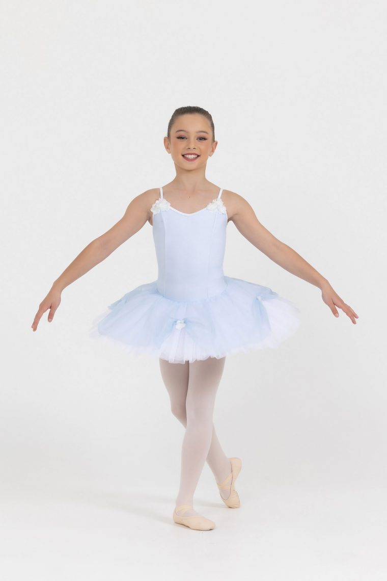 blossom tutu pale blue