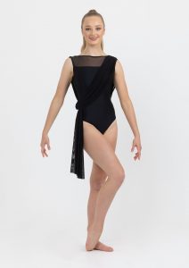 ivy lyrical leotard black