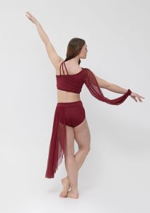 kirra lyrical set burgundy