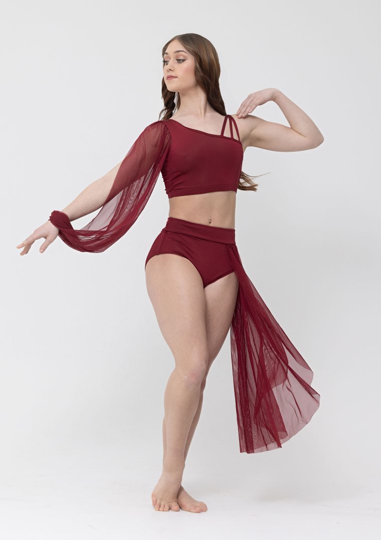 kirra lyrical set burgundy