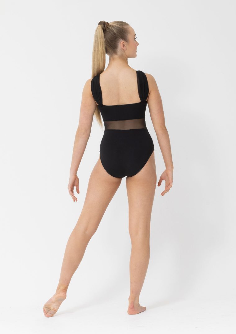 mesh lyrical leotard