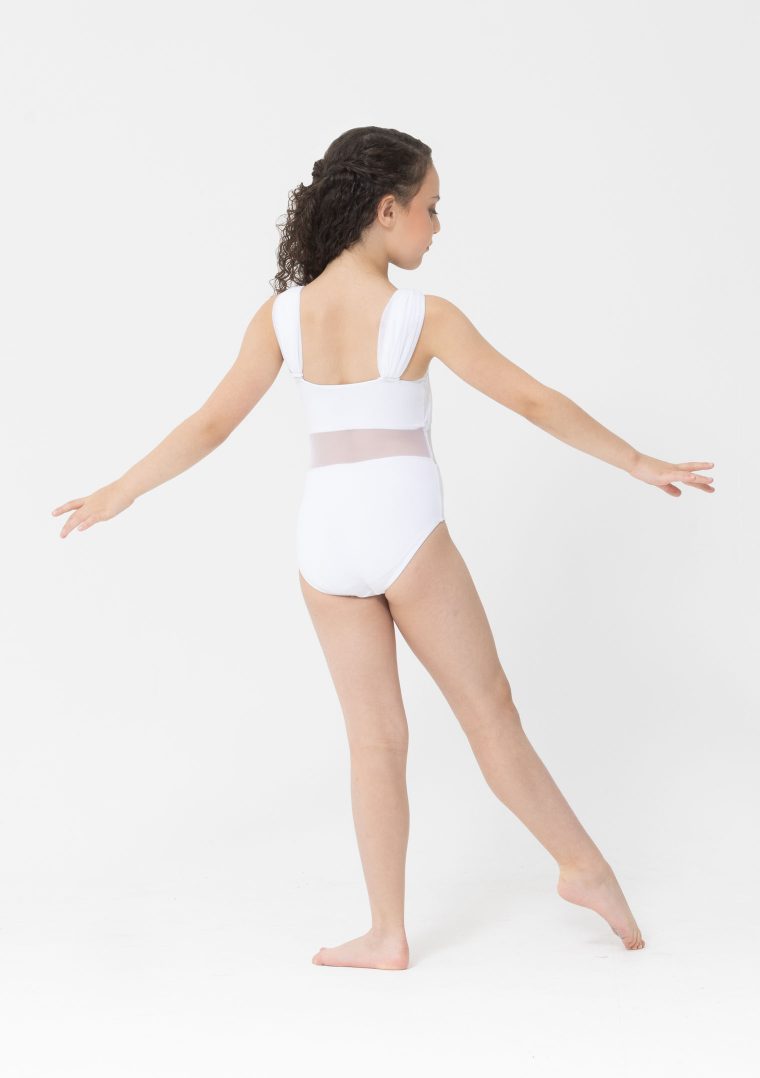 mesh lyrical leotard