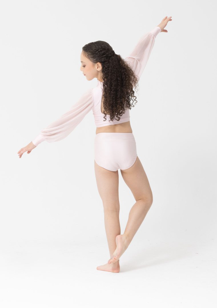 nova briefs pale pink lyrical costume